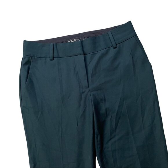 ELIZABETH AND JAMES BLUE GREEN TROUSER PANTS SOFT STRETCHY BREATHABLE SZ 0 - Picture 2 of 11